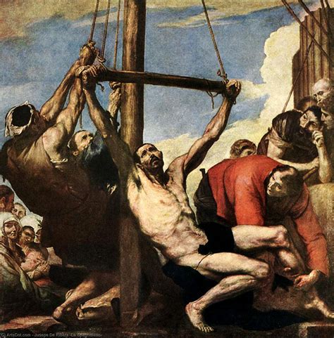 Riproduzioni Di Quadri Martirio Di San Bartolomeo Di Jusepe De Ribera