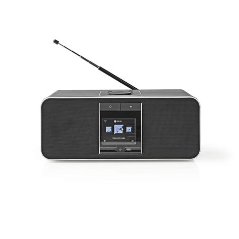 Radio Internet Wifi W Dab Fm Bluetooth Noir Nedis