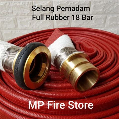 Jual Fire Hose Rubber Zeki In X Mtr Selang Pemadam Jetstar Jet