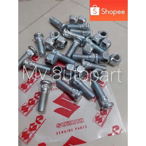 Jual Baut Dan Mur Roda 1pc Suzuki New Carry Minibus Original Shopee