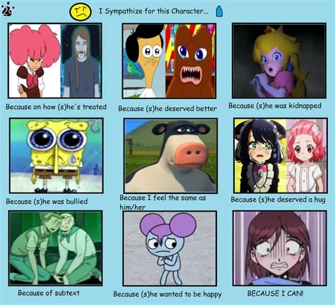 I Sympathize For This Character Meme Js123 Ver By Jazzystar123 On Deviantart