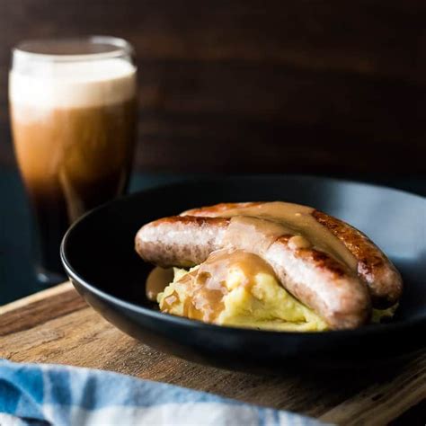 Bangers And Mash With Guinness Gravy Is The Perfect Addition To Your St Patrick S Day Menu