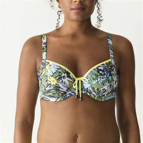 Primadonna Swim Pacific Beach Non Moulded Full Cup Wire Bikini Top In