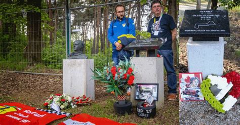 Gilles Villeneuve S Bust Connects Zolder To Modena In Memory Of Ferrari