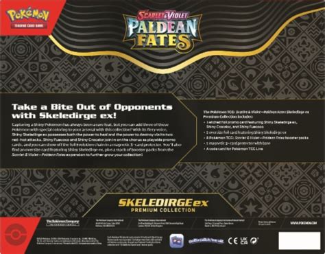 Pokemon TCG SV4 5 Paldean Fates Ex Premium Collection Shiny