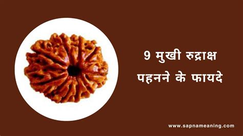 9 Mukhi Rudraksha Benefits 9 मुखी रुद्राक्ष पहनने के फायदे और उससे