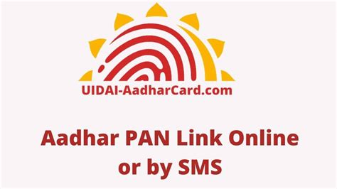 Aadhar Pan Link Online Step By Step Process Given Here Uidai