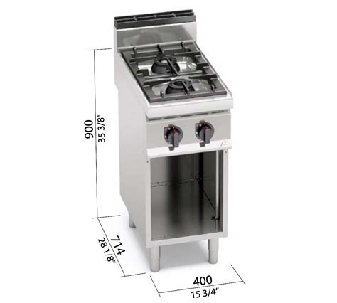 Cocina Macros 700 High Power G7F2M Bertos