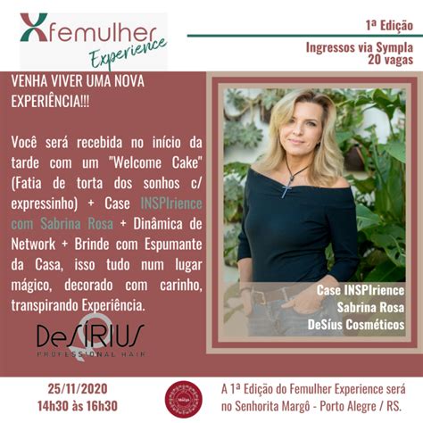 Femulher Experience Bci Clube Empresarial De Neg Cios