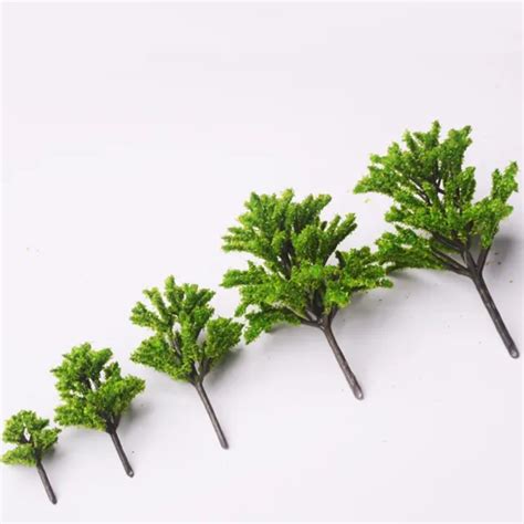 Arbres Mod Les Verts Pour Construire Mod Le De Table De Sable Et D Cor