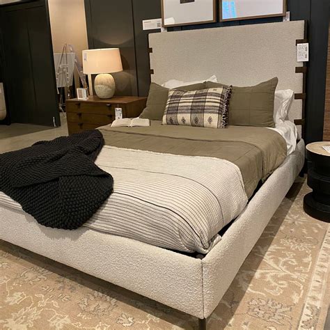 Four Hands Anderson Bed Knoll Natural In 2022 Bed Four Hands Upholstery