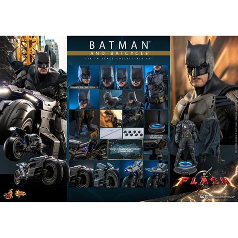 全新未拆 Hot toys mms mms mms 蝙蝠俠 蝙蝠機車 套組 閃電俠 非 mms 蝦皮購物