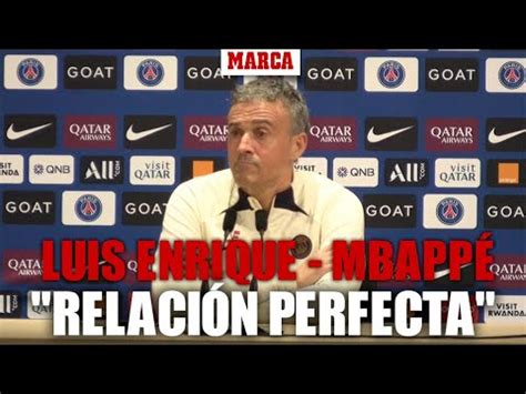 Luis Enrique bromea sobre su relación con Mbappé No somos novios