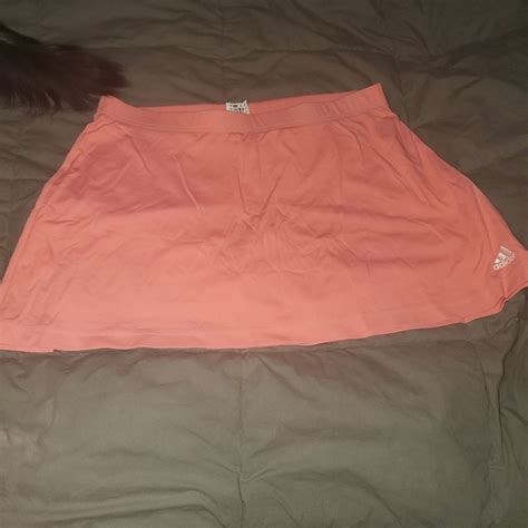 Adidas Skirts Adidas Coral Colored Skort Poshmark