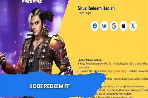 1000 Diamond Gratis Kode Redeem FF Max Hari Ini Jumat 29 Maret 2024