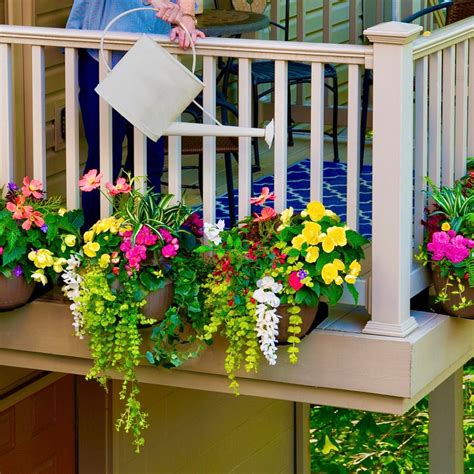 Floating Vertical Gardens With Tool Free Railing Planters Plant Traps