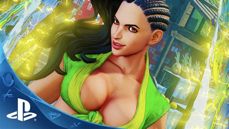 Street Fighter V Laura Trailer Ps4 Youtube