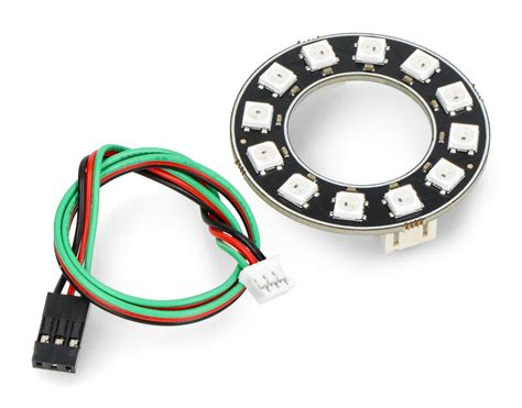 WS2812 12 RGB LED Ring Lamp DFRobot DFR0888 12 Botland Robotic Shop