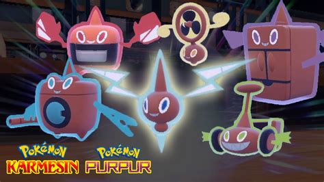 Alle Rotom Formen in Pokémon Karmesin und Purpur bekommen YouTube