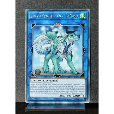 Carte YU GI OH COTD FR047 Imduk Le Dragon Du Calice Du Monde NEUF FR