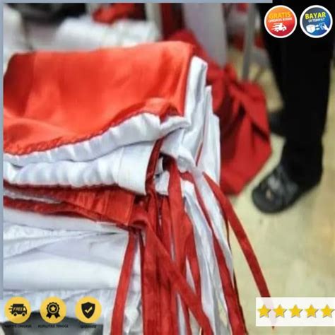 Bendera Merah Putih X Cm Satin Dan Bisa Cod Sedia Juga Bendera