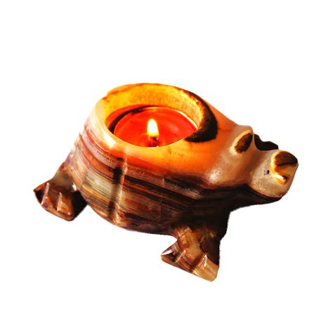 Marble Candle Holder 01 Natural Aura House