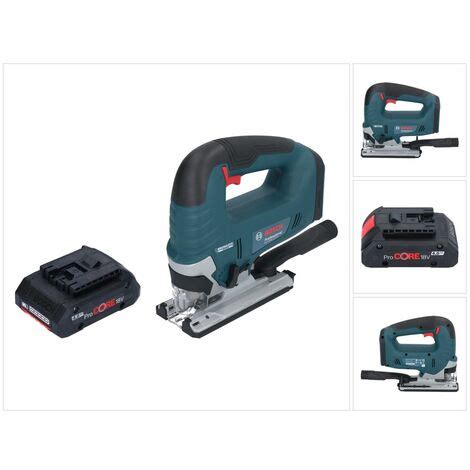 Bosch GST 18V 125 B Professional Scie Sauteuse Sans Fil 18 V 125 Mm