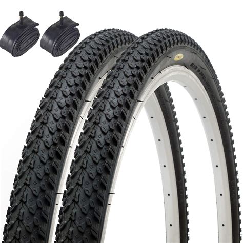 Pair Of Fincci Mtb Mountain Hybrid Bike Bicycle Tyres X