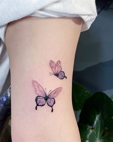 20+ Mesmerizing Purple Butterfly Tattoo Inspirations for Your Next Ink ...