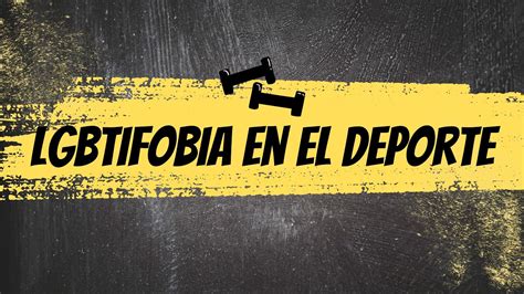 Día contra la LGTBIfobia en el deporte YouTube