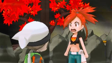 Pokemon Omega Ruby Part Battling Flannery Youtube