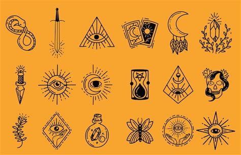 Premium Vector Magic And Celestial Symbols This Collection Will Be