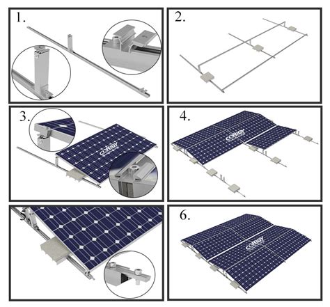 Solar Panels Ballast Mounting System Manufacturer Solar Panels Ballast