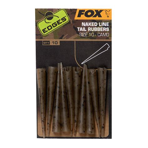 FOX Edges Camo Naked Line Tail Rubbers Fauna Hengelsport