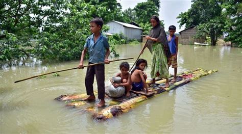 Assam Floods Seven More Casualties Toll Rises To 33 Nearly 15 Lakh