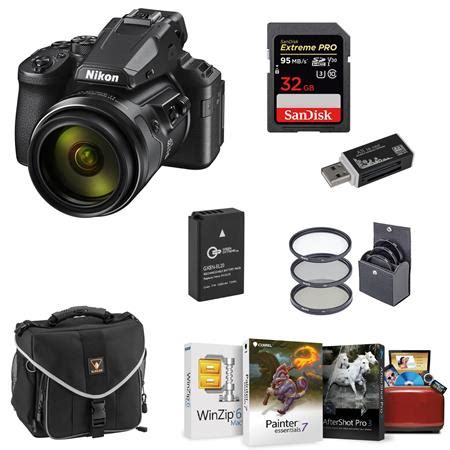 Nikon Coolpix P Digital Camera Bundle With Shoulder Bag Mm