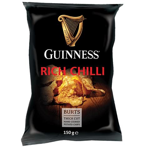 Guinness Rich Chilli Burts Potato Chips 150g Online Kaufen Im World