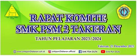 Rapat Komite Sebagai Wadah Silaturahmi Bersama Orang Tua Dan Wali Murid