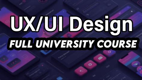 UI UX Design Course For Beginners UI UX Design Tutorial For Beginners