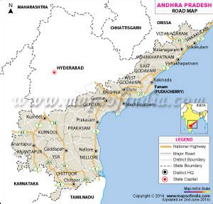 Road Map Of Andhra Pradesh – Verjaardag Vrouw 2020