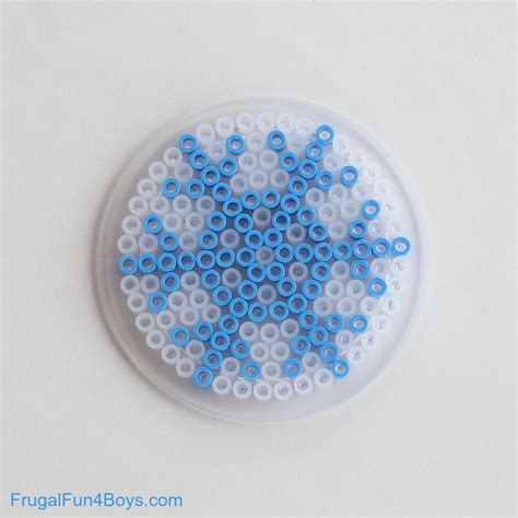 Design Beautiful Perler Bead Snowflakes - Frugal Fun For Boys and Girls