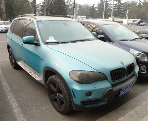 Bmw X5 Is Matte Blue In China