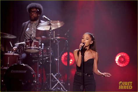 Ariana Grande Performs on 'Fallon' Super Bowl Episode (Video): Photo 3294004 | Jimmy Fallon ...