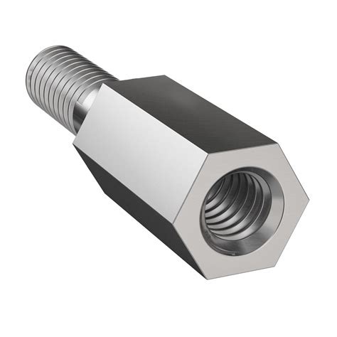 Hex Standoffs Spacers M Mm X Mm X Mm Threaded Male Female Zinc