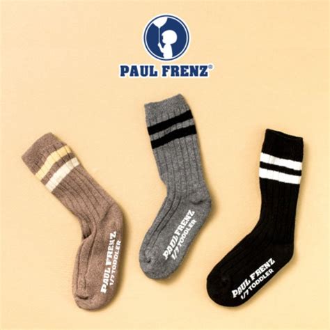 韓國 Paul Frenz 3入組韓製彈力中長筒襪 Chris｜媽咪愛