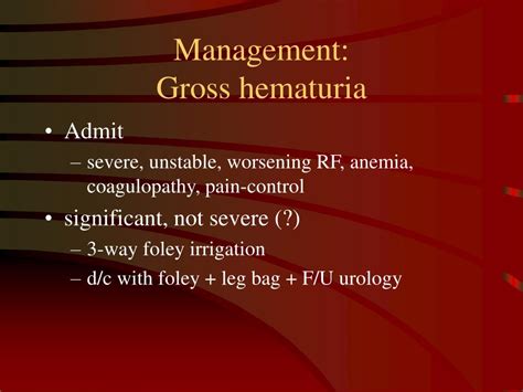 Ppt Urologic Emergencies Powerpoint Presentation Free Download Id1360916