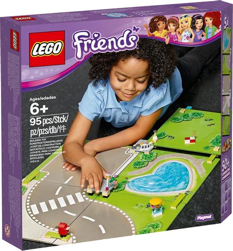 Lego Friends Heartlake City Playmat Amazon Co Uk Toys