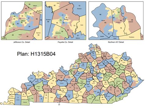 2022 Ky Adopted District Maps — League Of Women Voters Of Kentucky