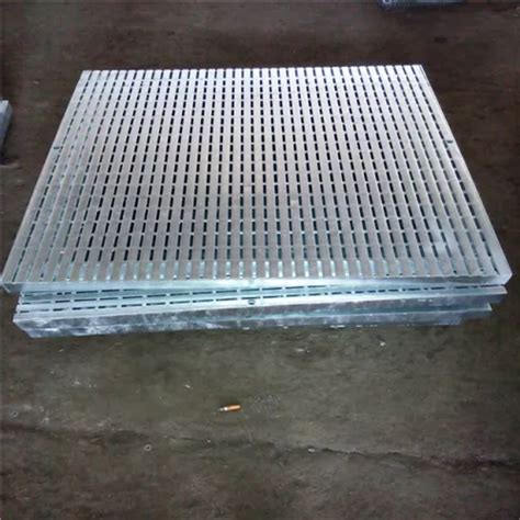 Hot Dip Galvanized Mild Steel Grating Drainage Trench Cover High