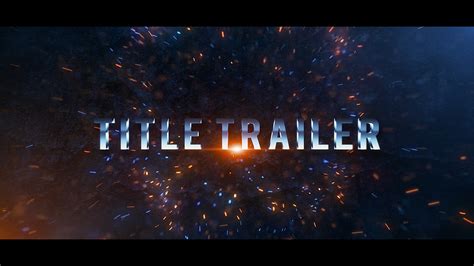 272 Epic Trailer Titles Intro Template For After Effects EnzeeFX